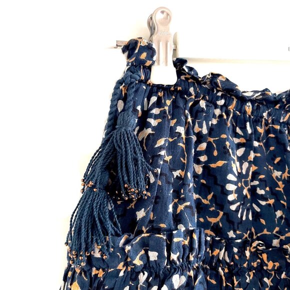 Ulla Johnson ‘Asha” Tiered Mini Skirt in Azul - Picture 10 of 14